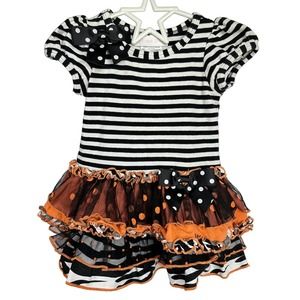 Bonnie Jean Baby 6m 9m Infant Halloween Tutu Dress